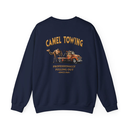 Camel Towing Back Crewneck Sweatshirt