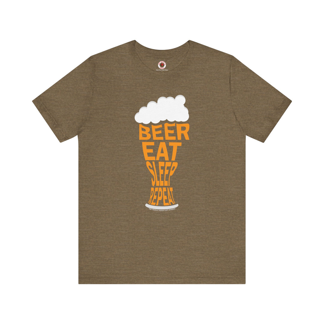 Beer Eat Sleep Repeat T-Shirt