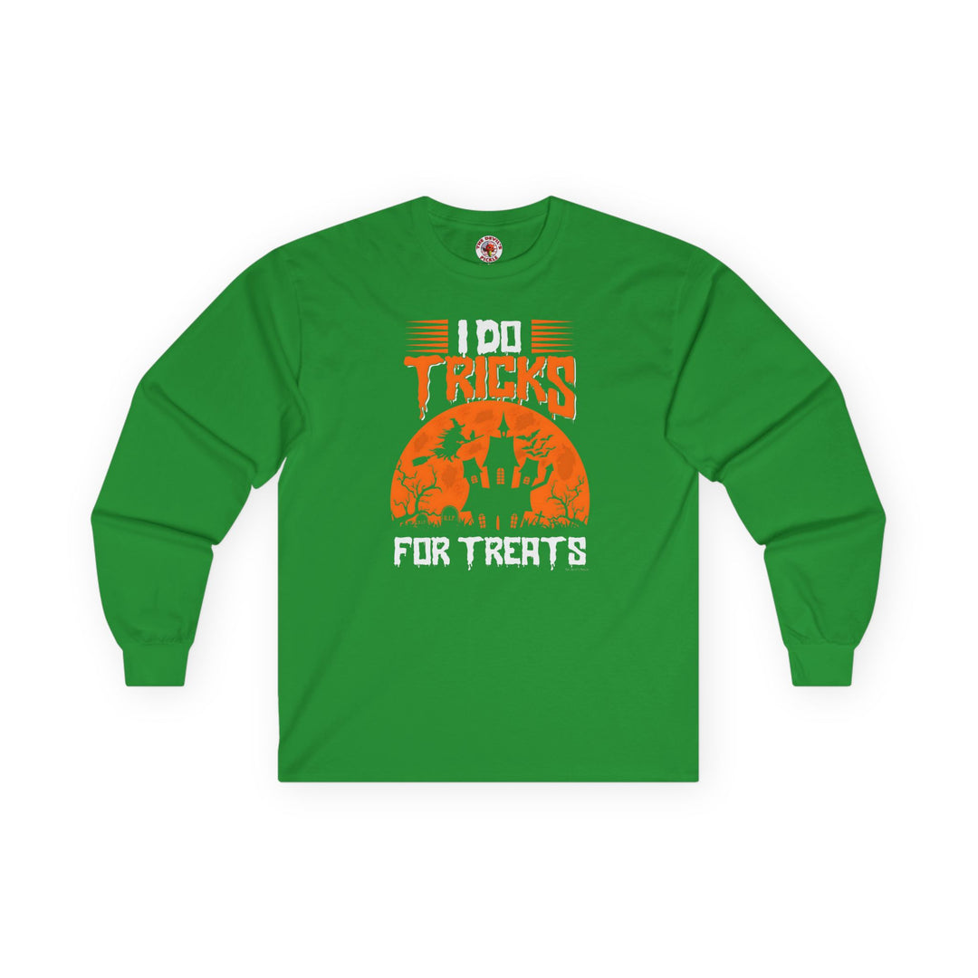 I Do Tricks For Treats Long Sleeve Tee