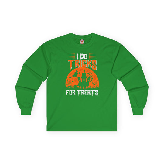 I Do Tricks For Treats Long Sleeve Tee