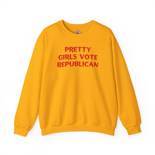 Pretty Girls Vote Republican Crewneck Sweatshirt