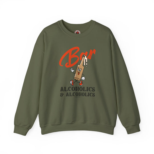 Bar Alcoholics & Alcoholics Crewneck Sweatshirt