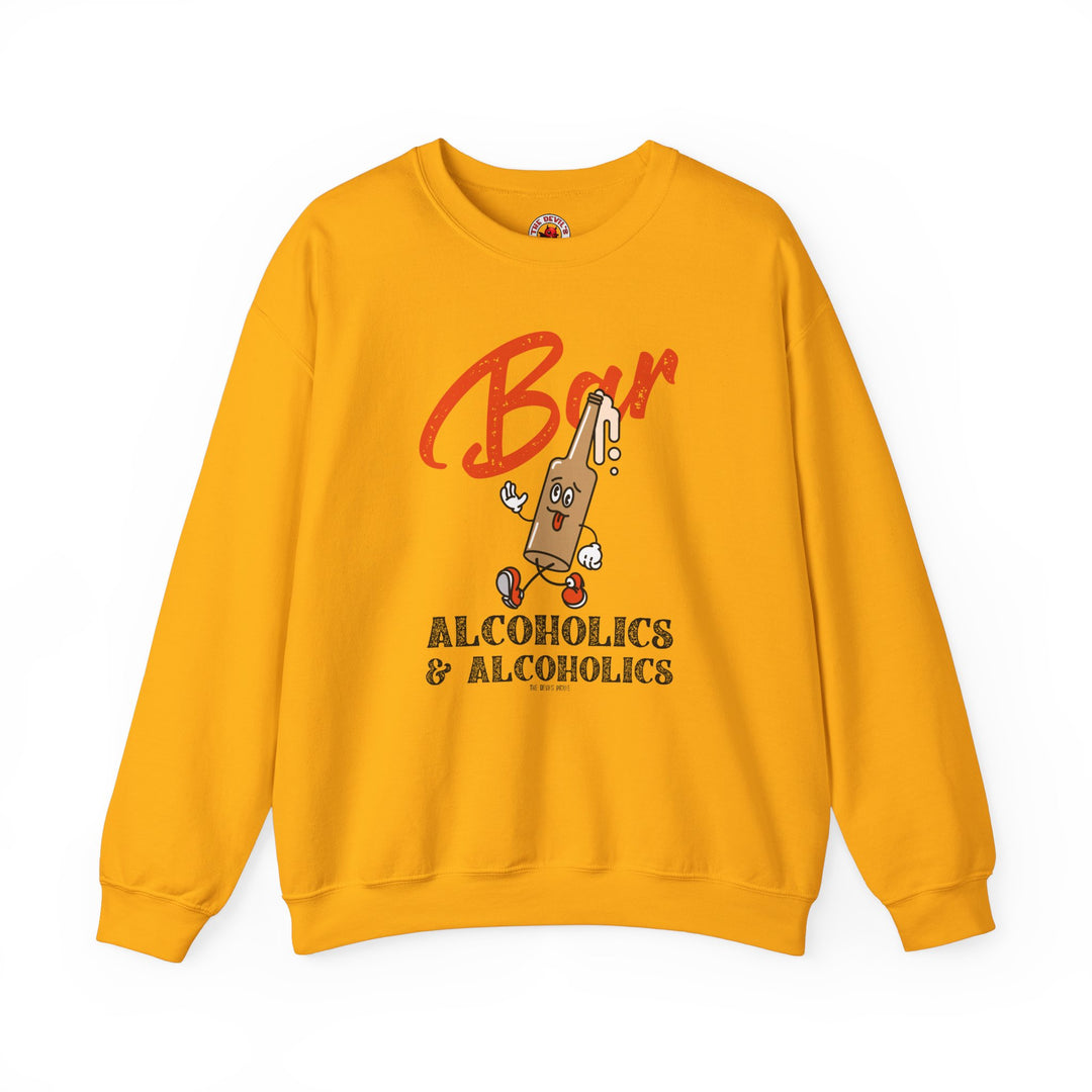 Bar Alcoholics & Alcoholics Crewneck Sweatshirt