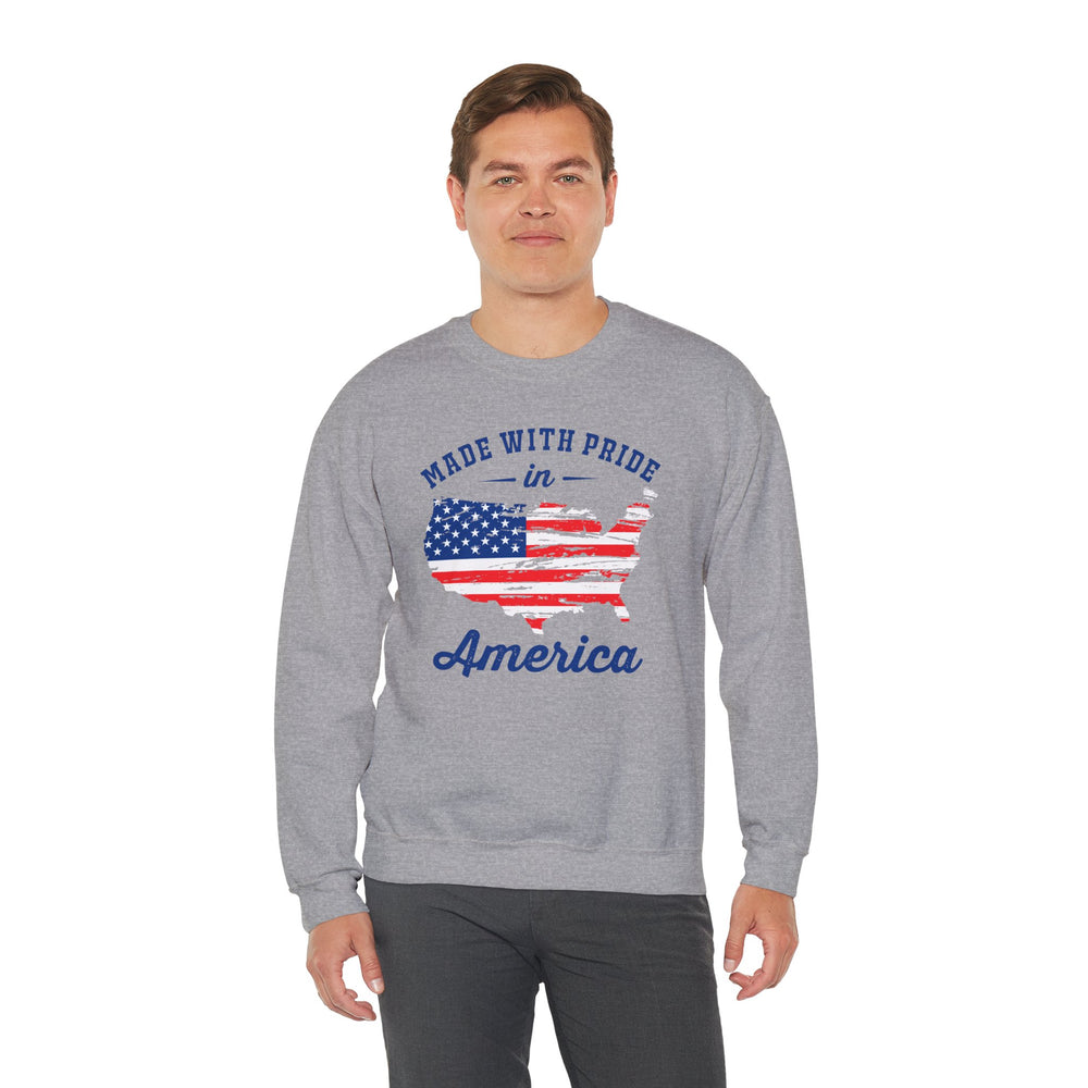 Made With Pride In America Crewneck Sweatshirt