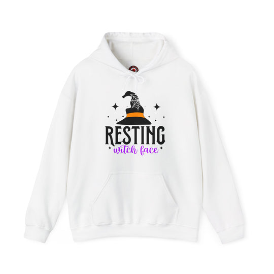 Resting Witch Face Hooded Sweatshirt