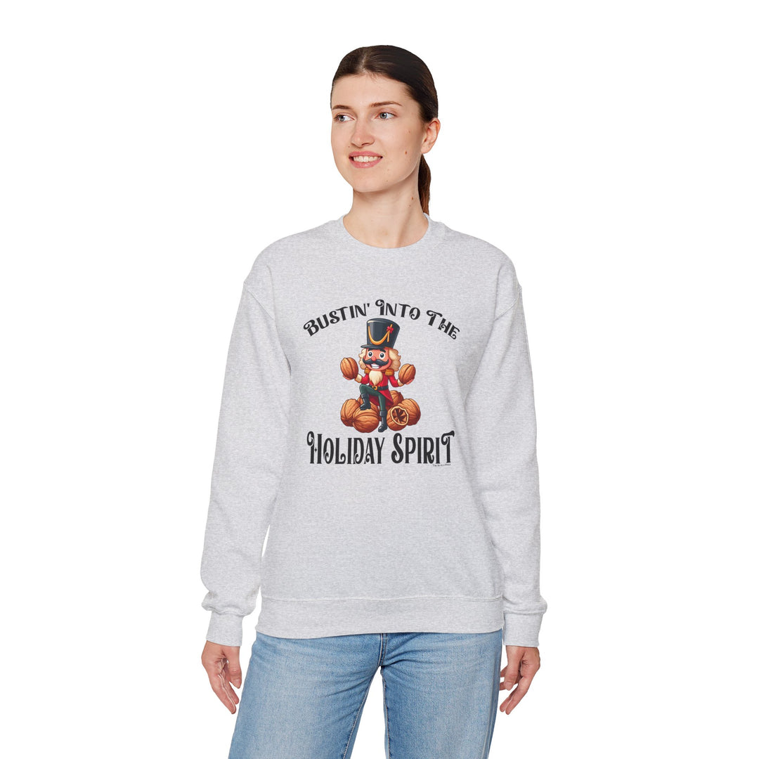 Bustin' Into The Holiday Spirit Crewneck Sweatshirt