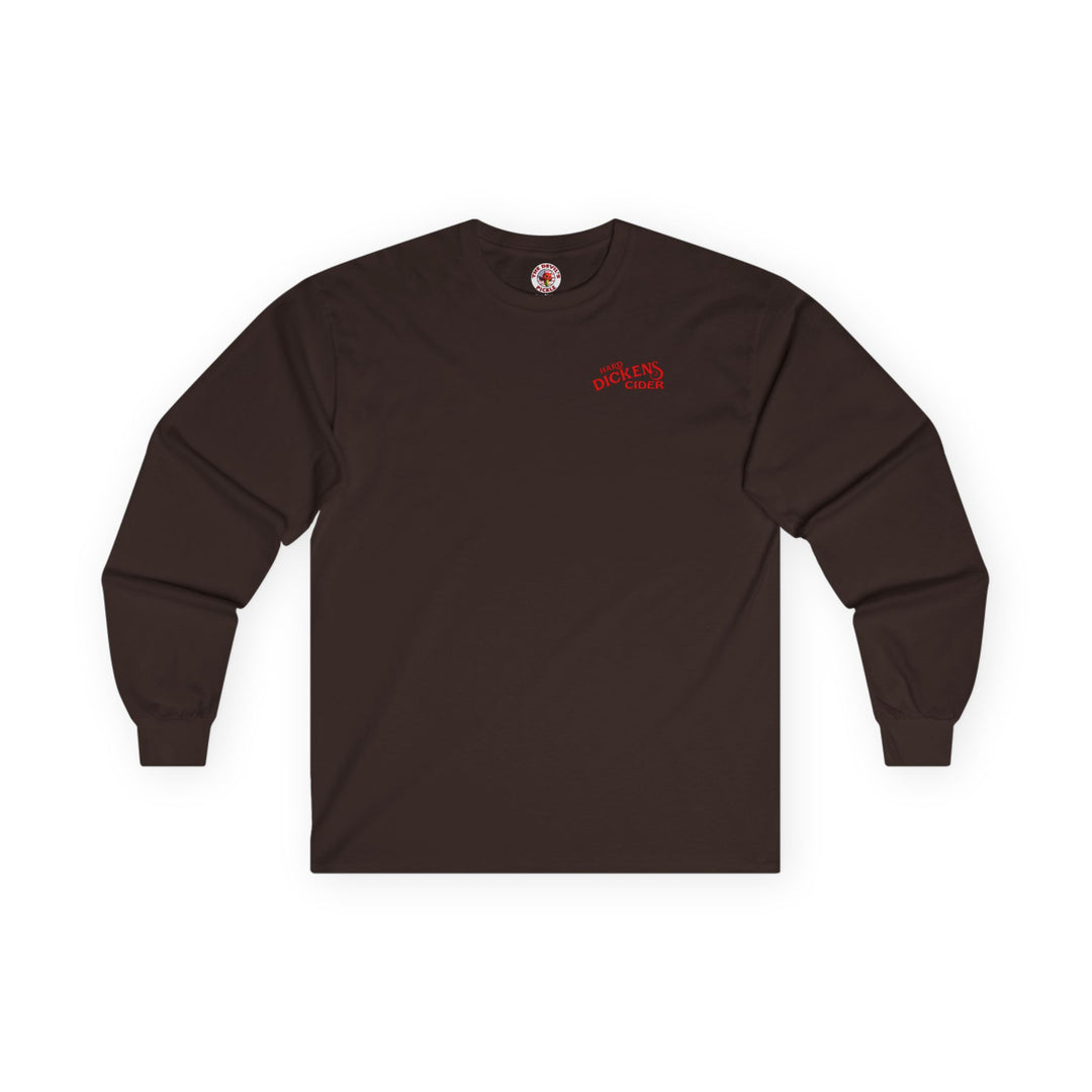 Hard Dickens Cider Front/Back Long Sleeve Tee