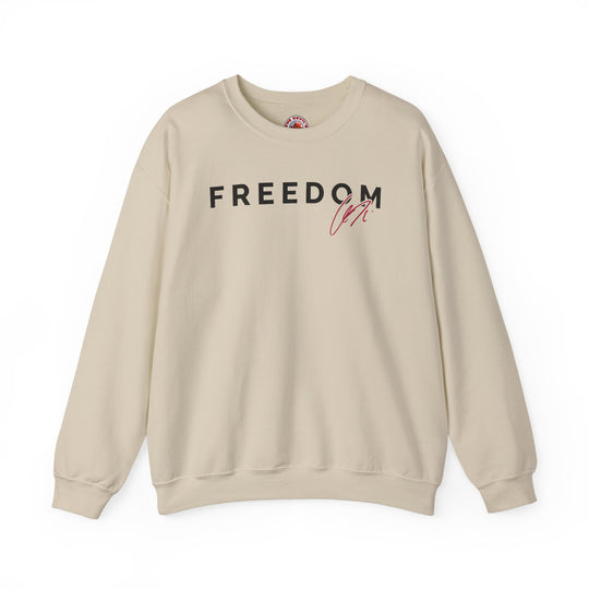 Charlie Kirk Freedom Crewneck Sweatshirt
