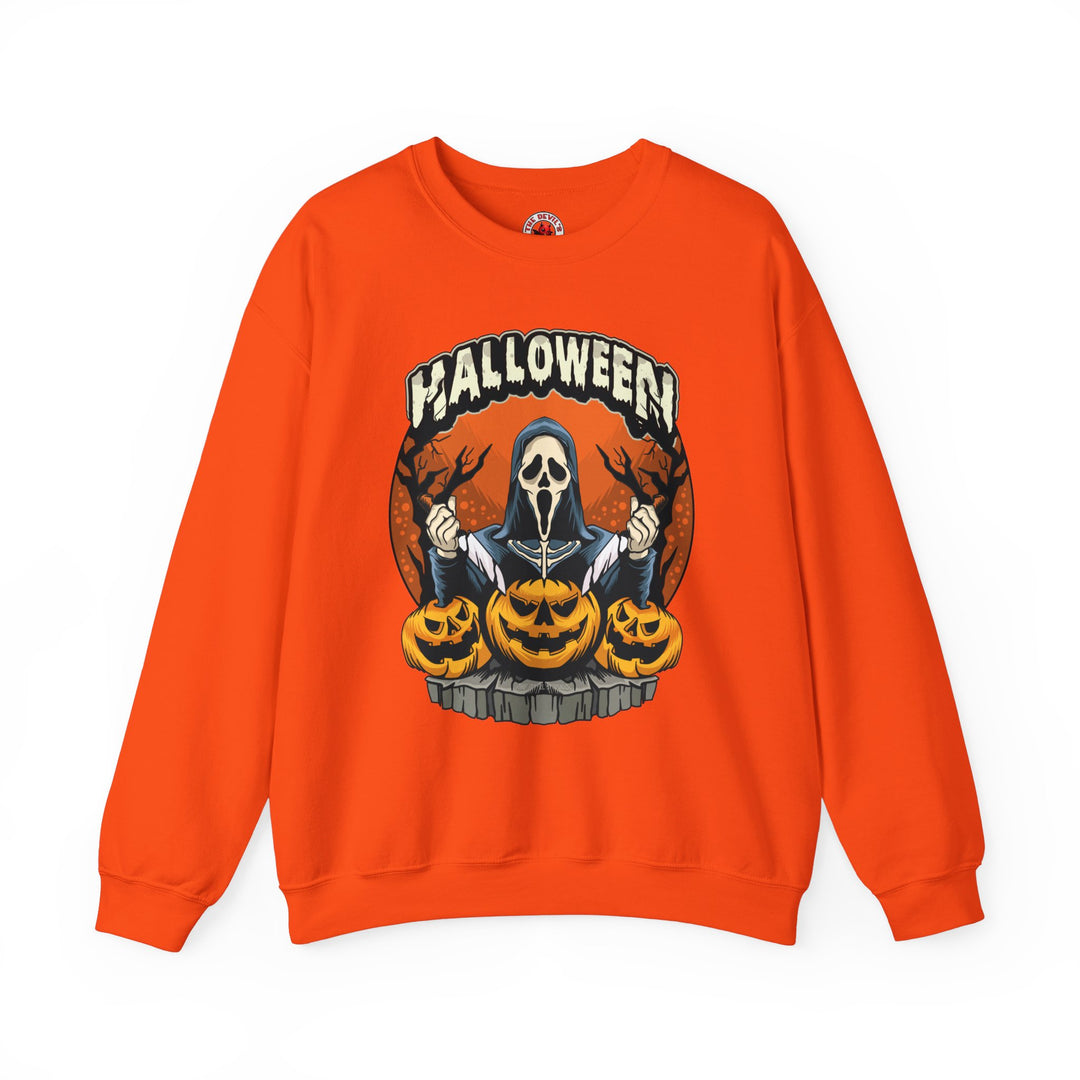 Screamer Killer Ghost Halloween Crewneck Sweatshirt