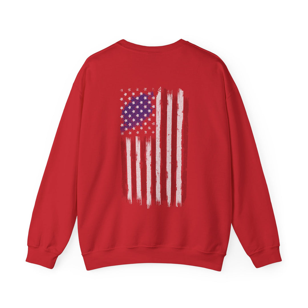 The Devil's Pickle American Flag Crewneck Sweatshirt