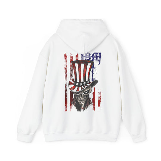 The Devil's Pickle Patriotic Skull Hooded Sweatshirt