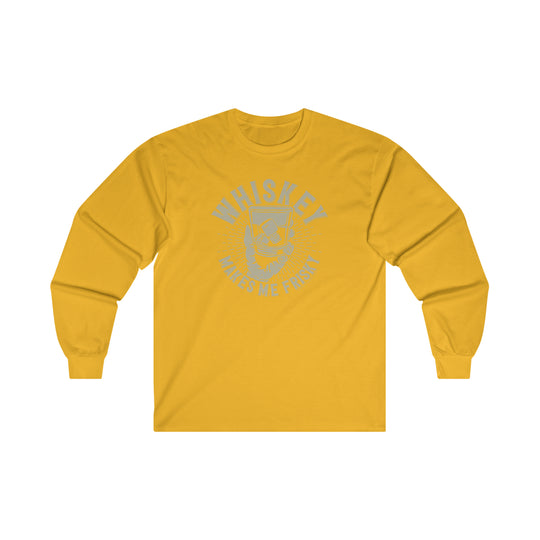 Whiskey Makes Me Frisky Long Sleeve Tee