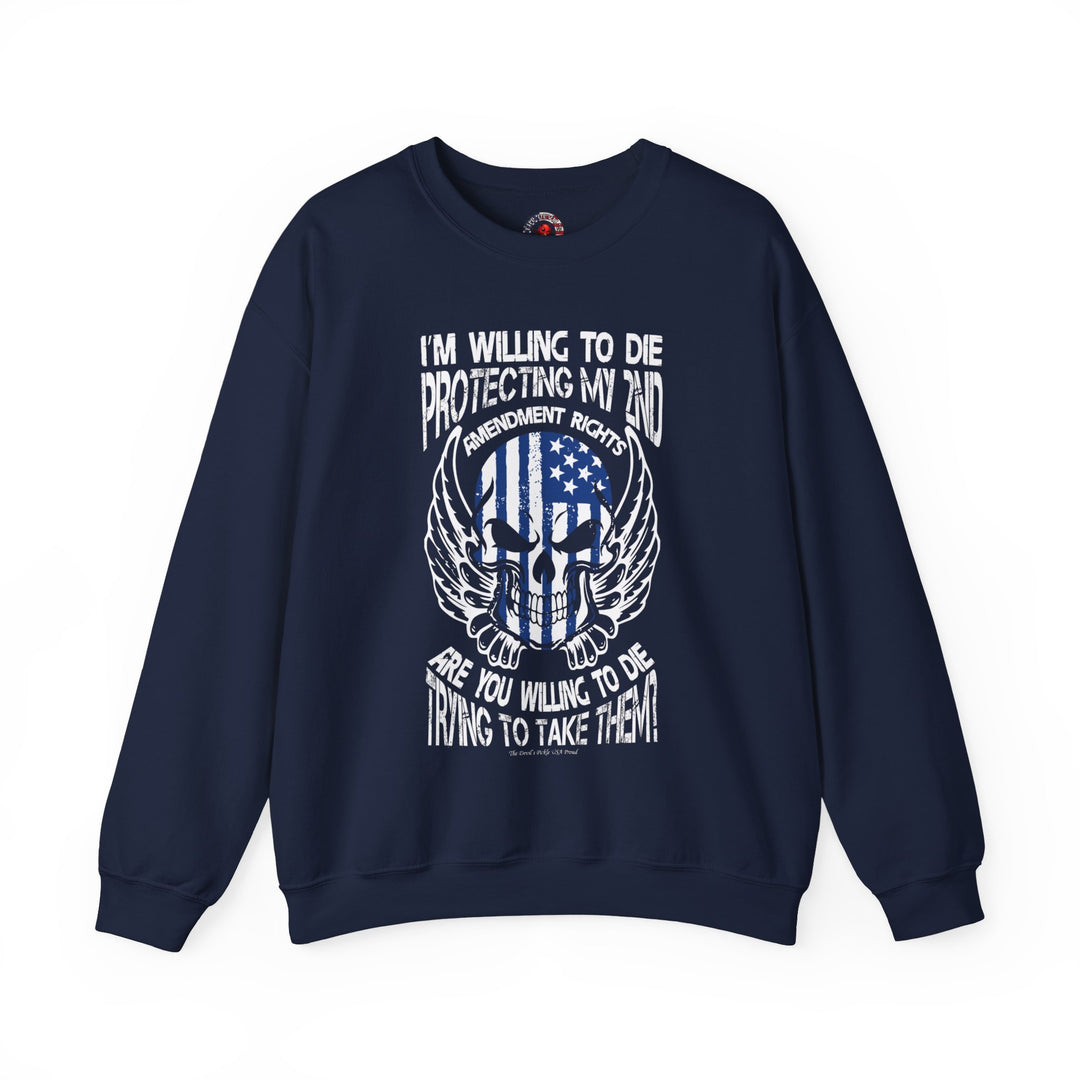 Protecting My 2nd Amendment Rights Crewneck Sweatshirt