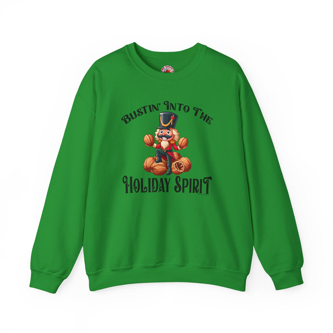 Bustin' Into The Holiday Spirit Crewneck Sweatshirt