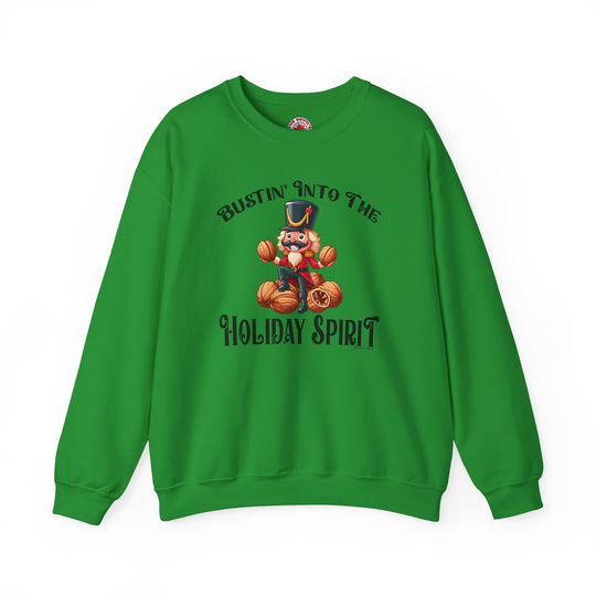 Bustin' Into The Holiday Spirit Crewneck Sweatshirt