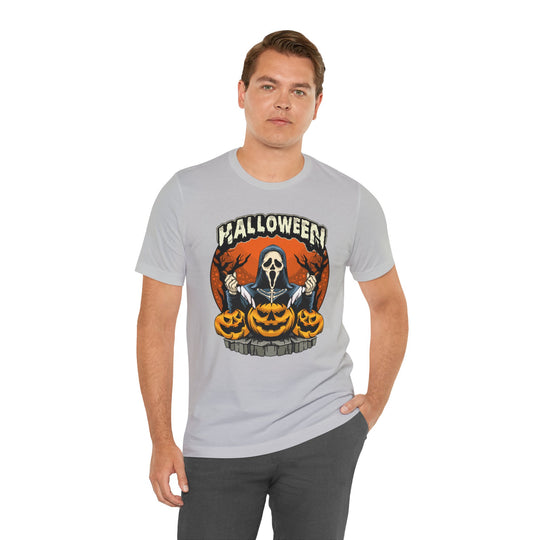 Screamer Killer Ghost Halloween T-Shirt