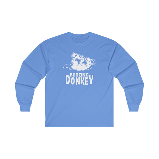 Boozing Donkey Long Sleeve Tee