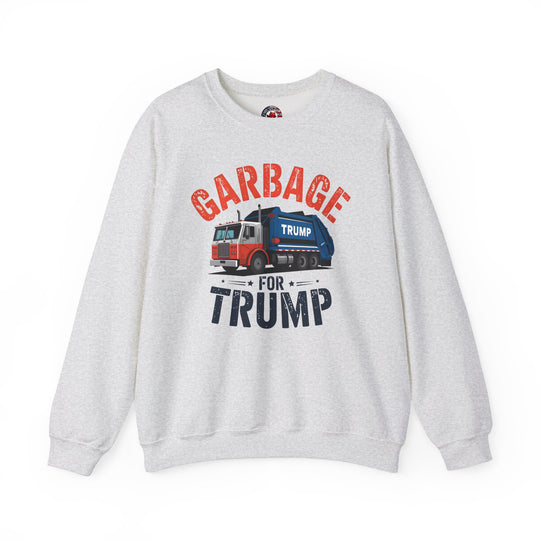 Garbage For Trump Crewneck Sweatshirt