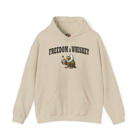 Freedom & Whiskey Hooded Sweatshirt