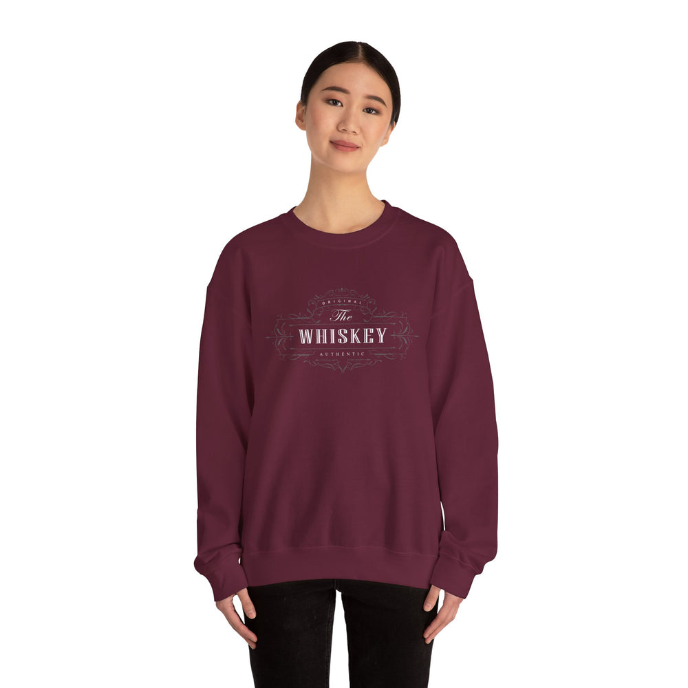 The Original Authentic Whiskey Crewneck Sweatshirt