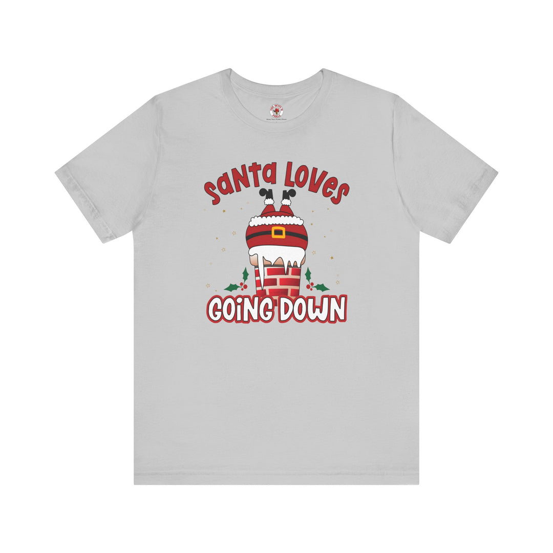 Santa Loves Going Down T-Shirt