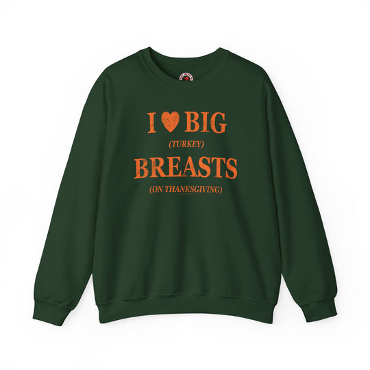 I Heart Big Breasts Crewneck Sweatshirt