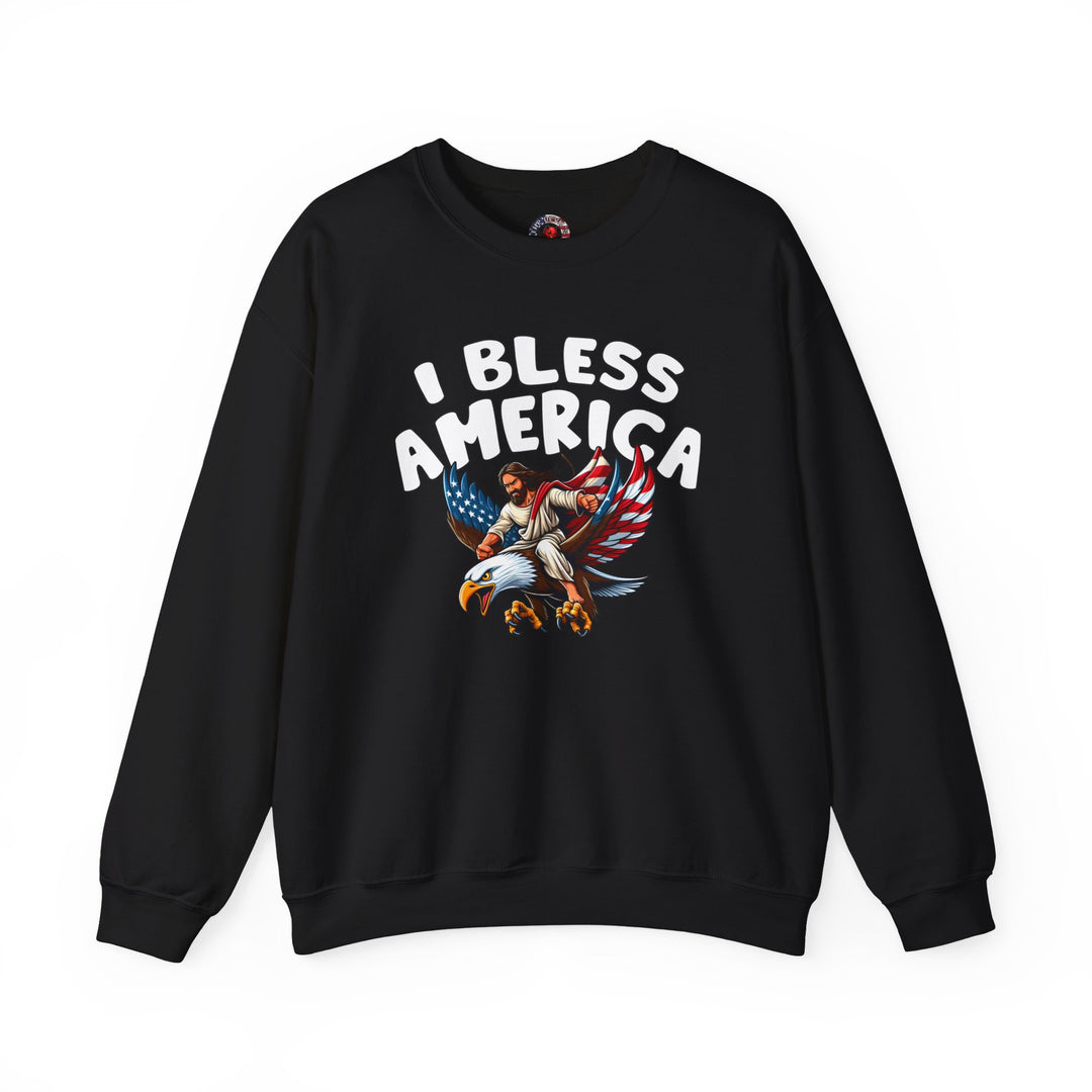 I Bless America Crewneck Sweatshirt