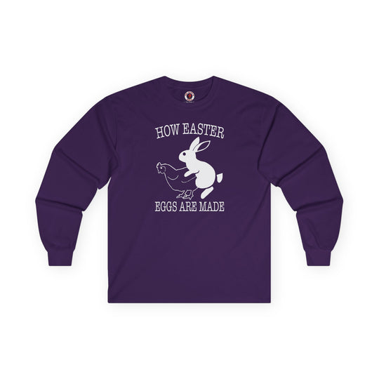 How Easter Eggs Are Made Long Sleeve Tee