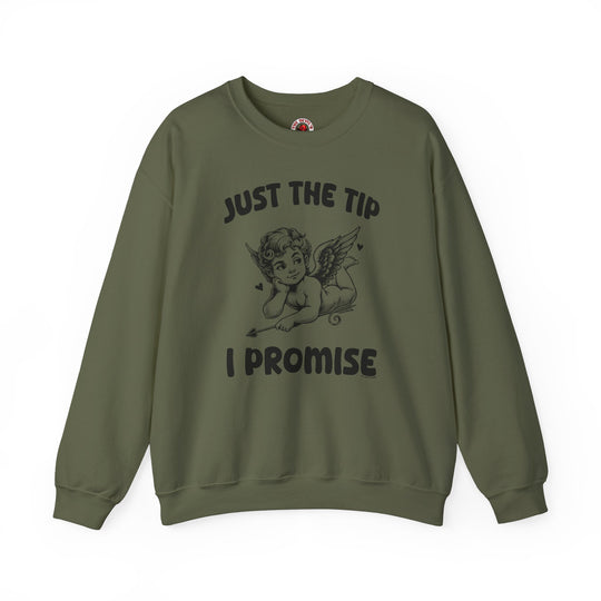 Just The Tip I Promise V-Day Crewneck Sweatshirt