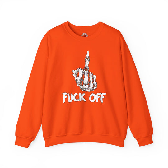 Fuck Off Finger Crewneck Sweatshirt