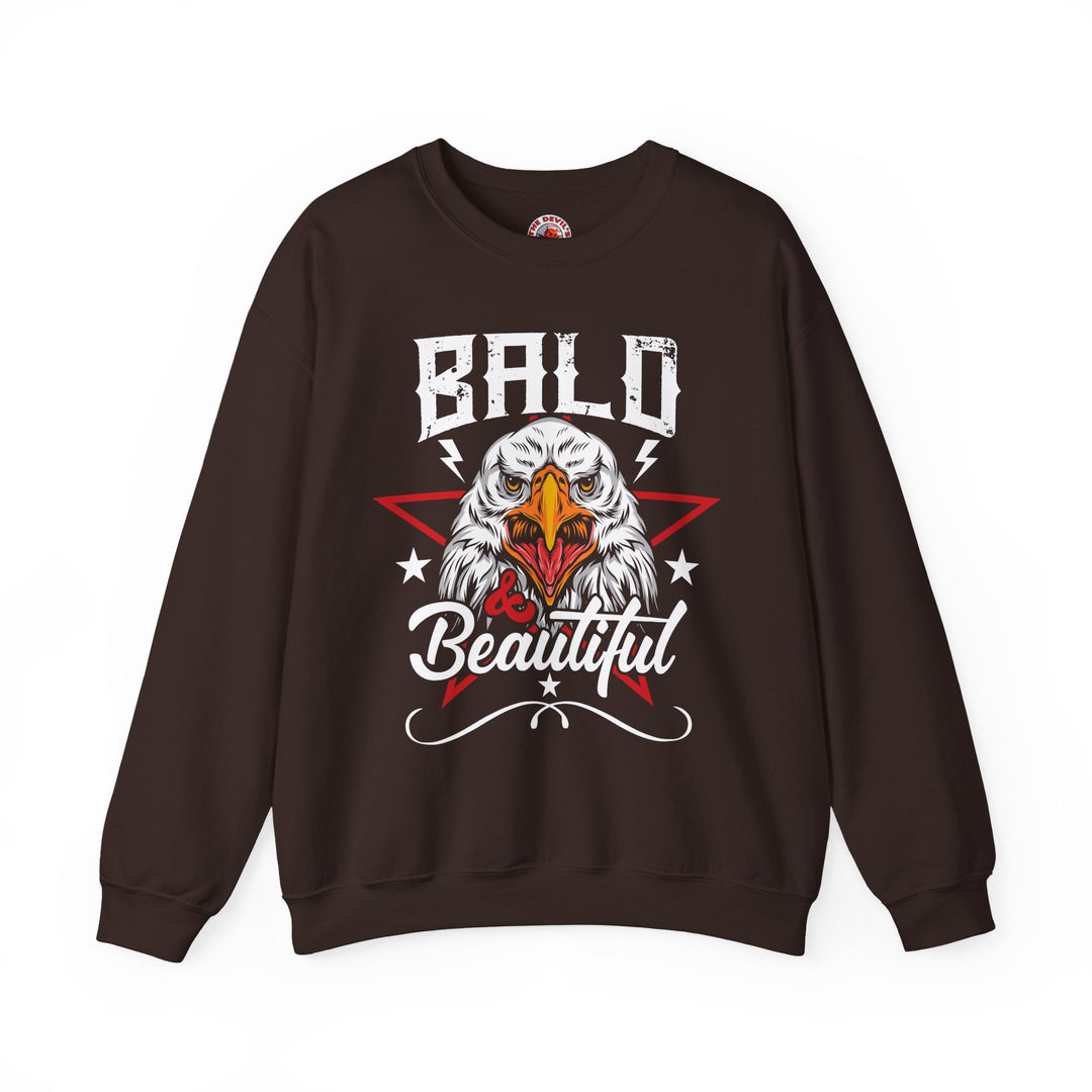 Bald And Beautiful Crewneck Sweatshirt