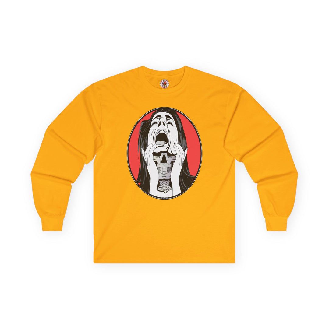 Skull Woman Long Sleeve Tee