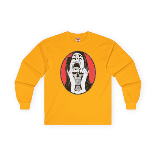 Skull Woman Long Sleeve Tee