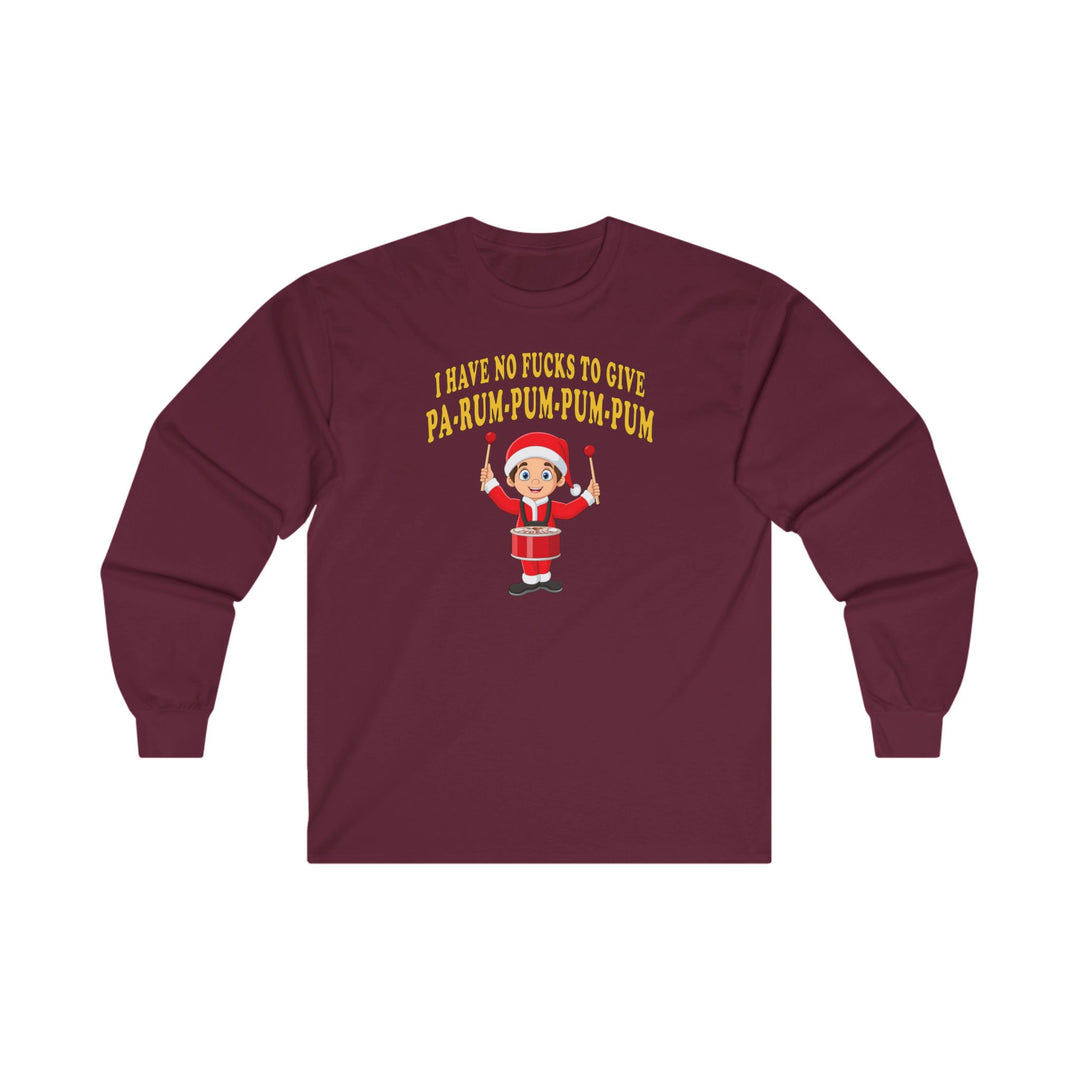 Pa-Rum-Pum-Pum-Pum Long Sleeve Tee