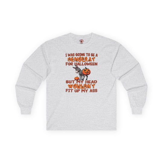 Democrat for Halloween Long Sleeve Tee