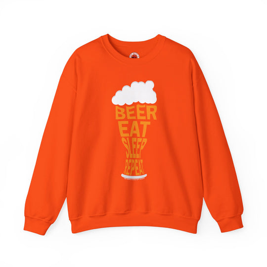 Beer Eat Sleep Repeat Crewneck Sweatshirt