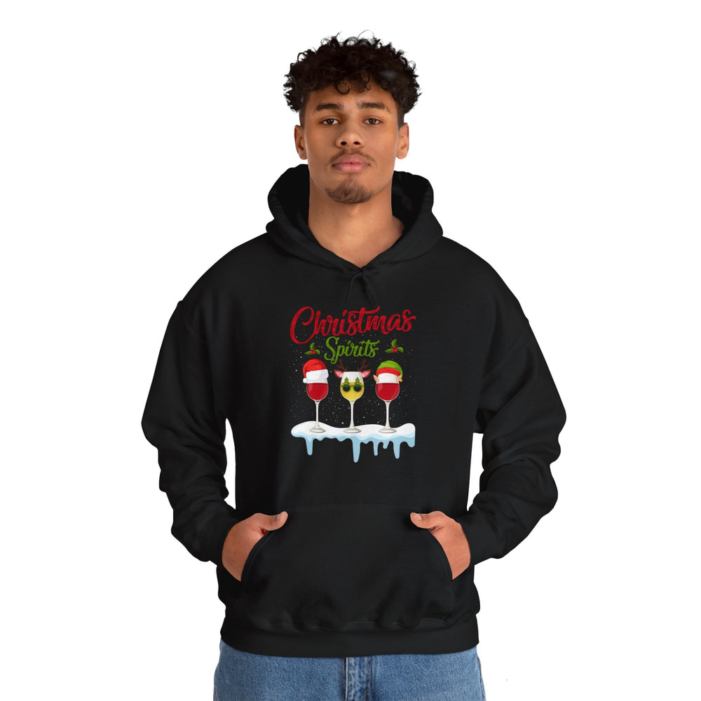 Christmas Spirits Hooded Sweatshirt