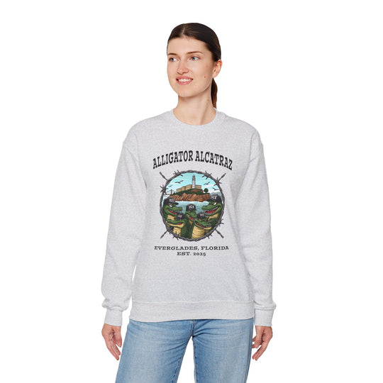 Alligator Alcatraz Crewneck Sweatshirt