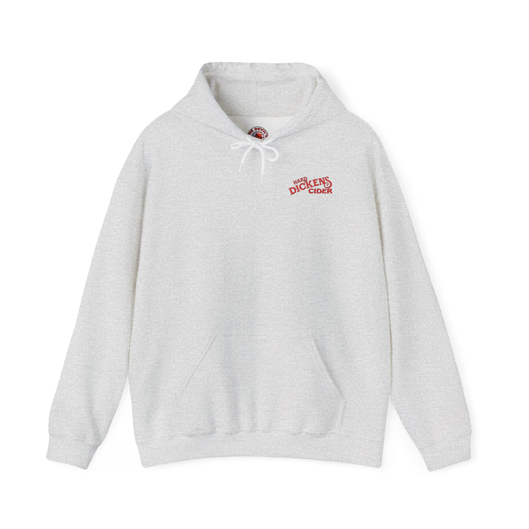 Hard Dickens Cider Front/Back Hooded Sweatshirt