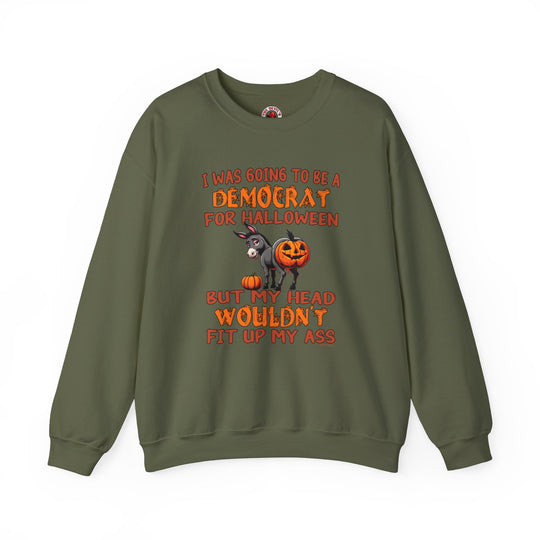 Democrat for Halloween Crewneck Sweatshirt