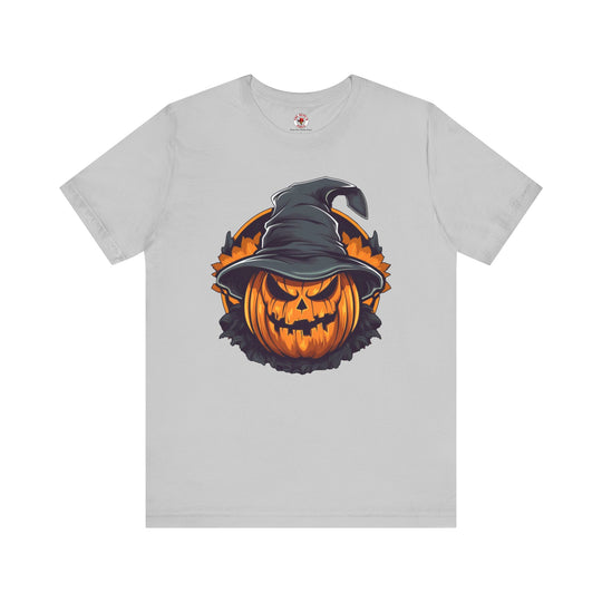 Scary Witch Pumpkin Halloween T-Shirt