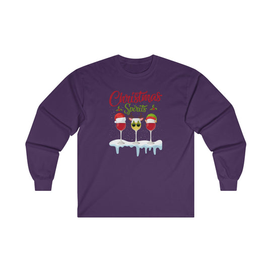 Christmas Spirits Long Sleeve Tee