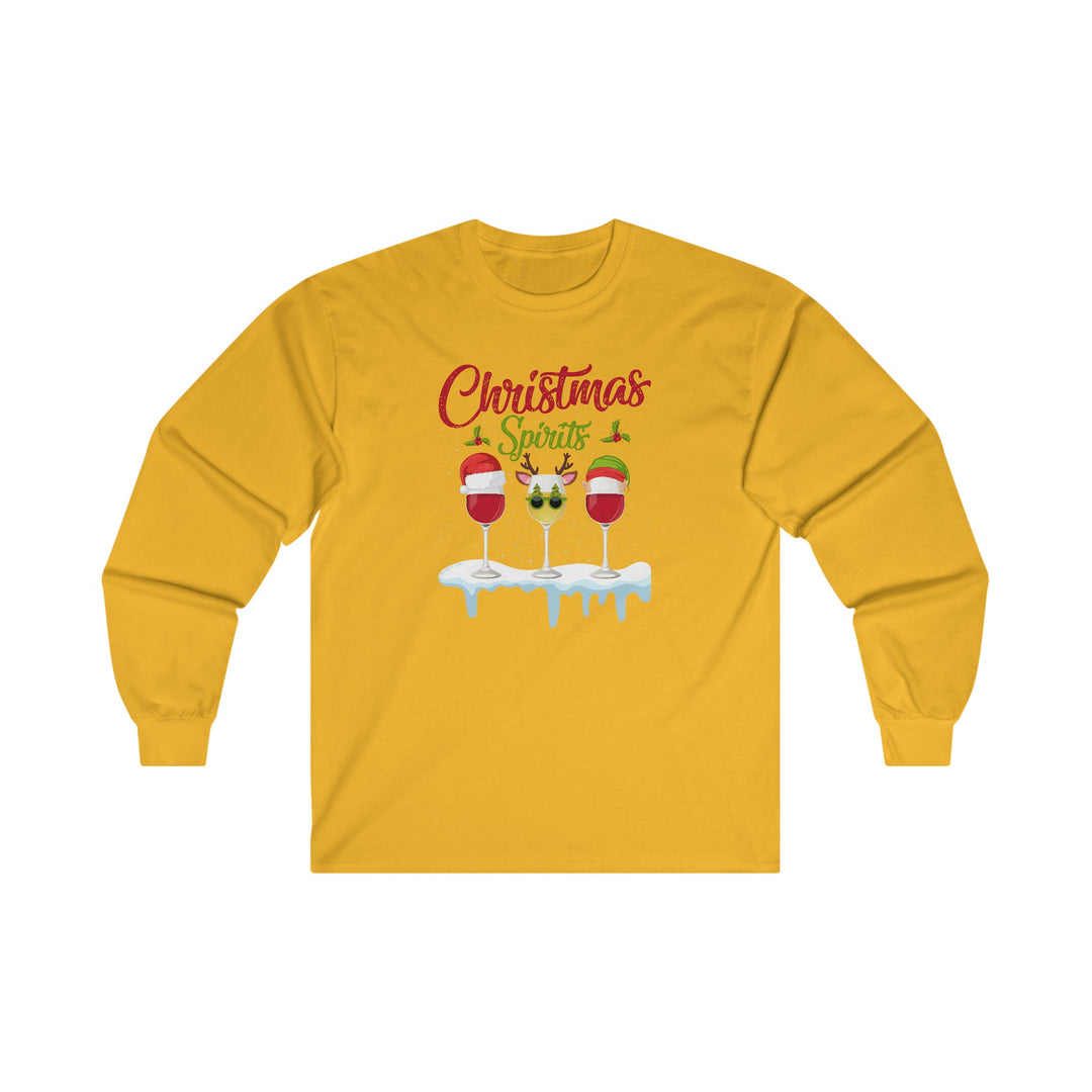 Christmas Spirits Long Sleeve Tee