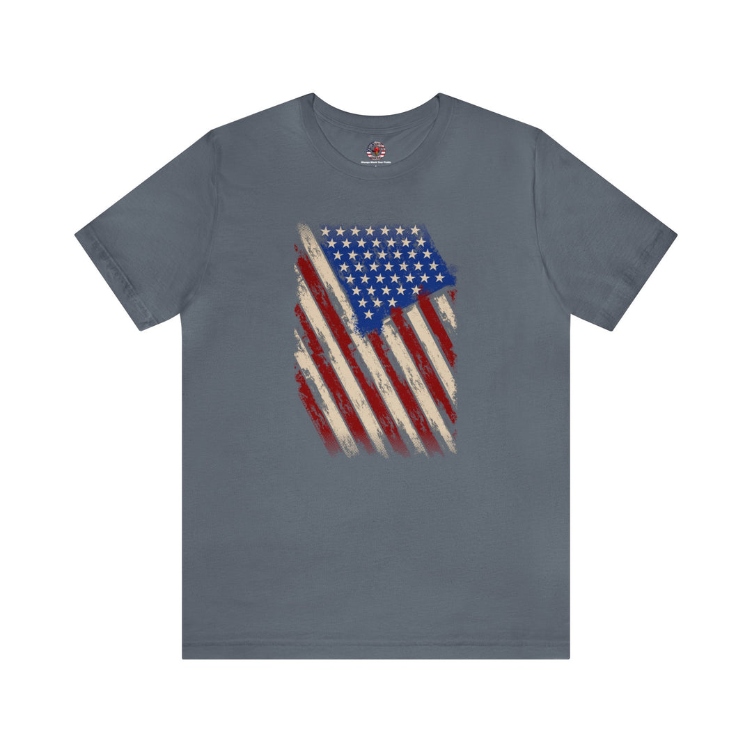 Distressed American Flag T-Shirt