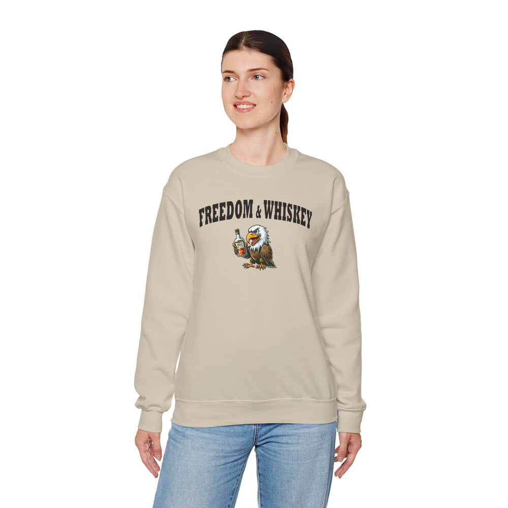 Freedom & Whiskey Crewneck Sweatshirt