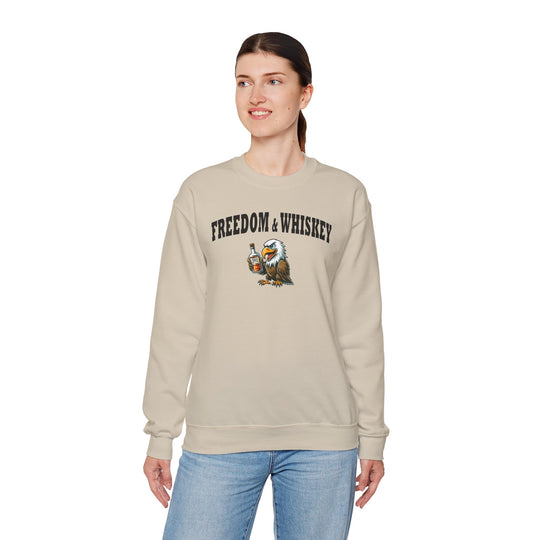 Freedom & Whiskey Crewneck Sweatshirt