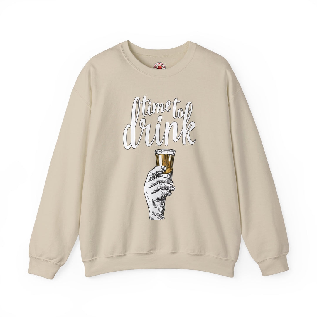 Time To Drink Crewneck Sweatshirt