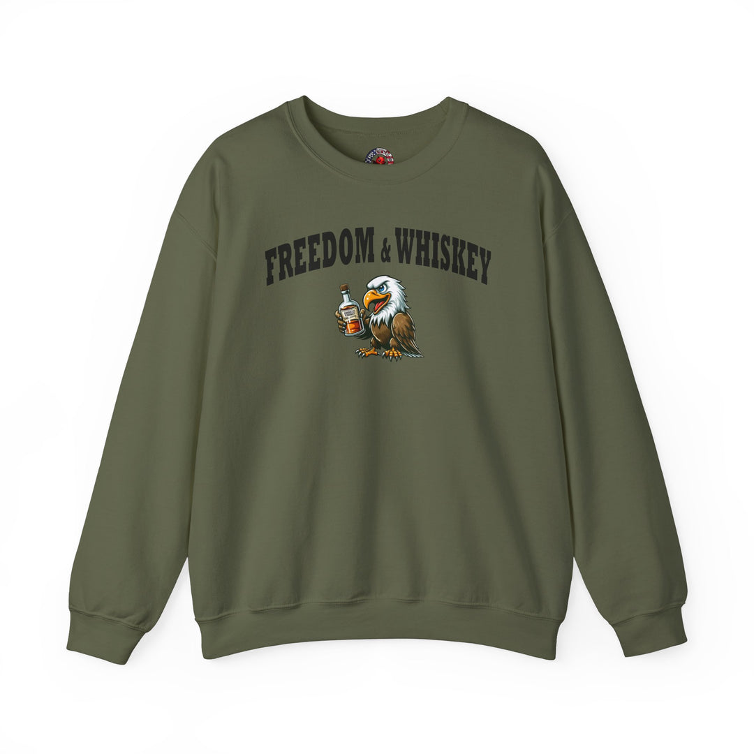 Freedom & Whiskey Crewneck Sweatshirt