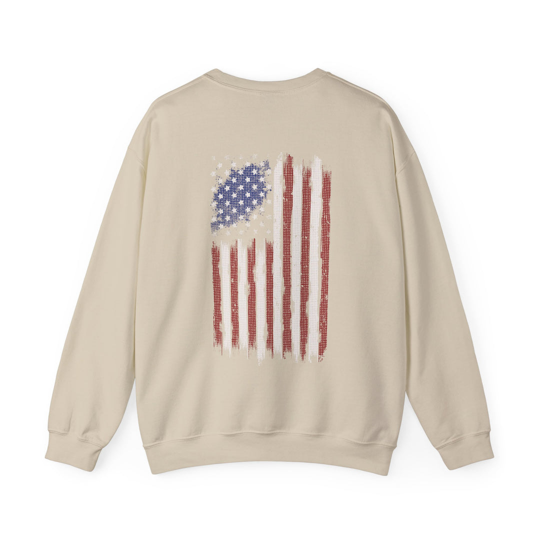 The Devil's Pickle American Flag Crewneck Sweatshirt