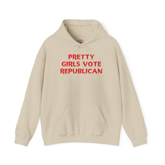 Pretty Girls Vote Republican Hooded Sweatshirt